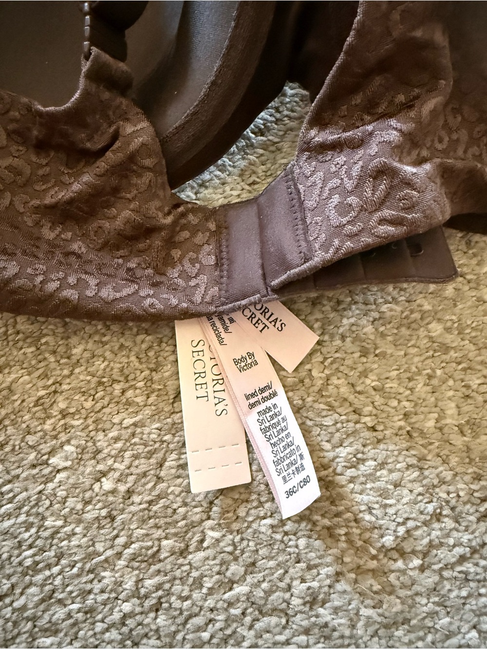 Body by Victoria lined Demi bra - Picture 3 of 3